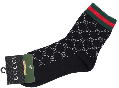 black gucci socks mens